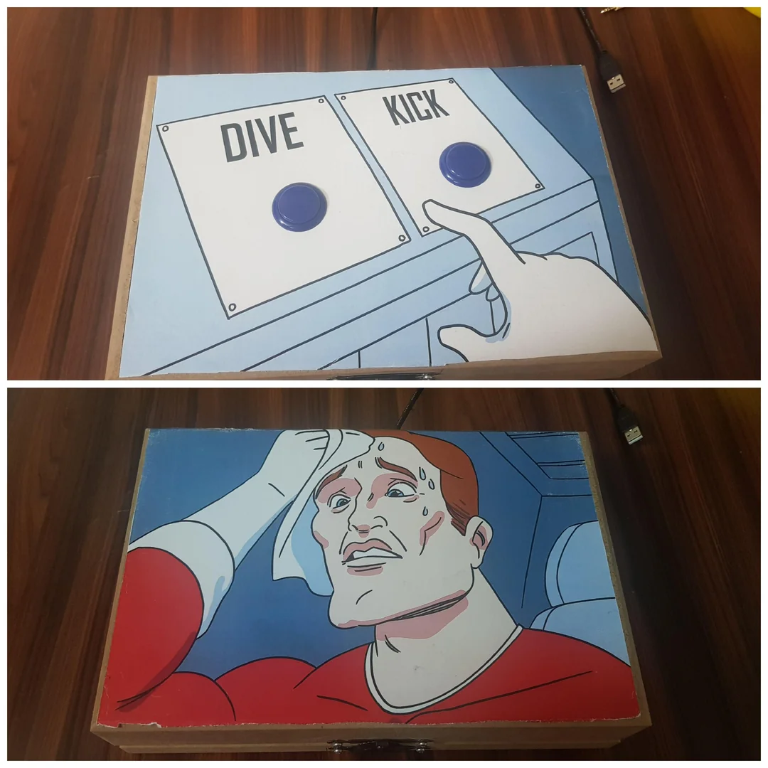 Custom Divekick "kickbox" for PS3