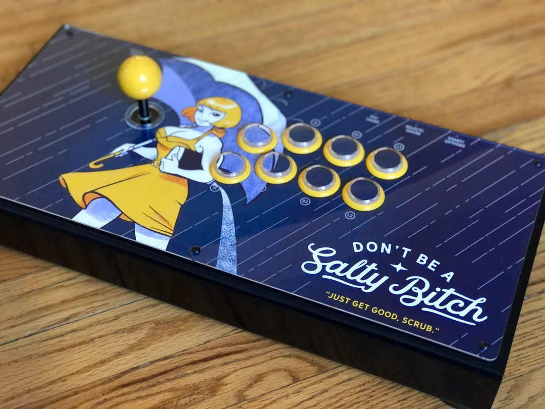 New art on my stick, ’cause I need the reminder.