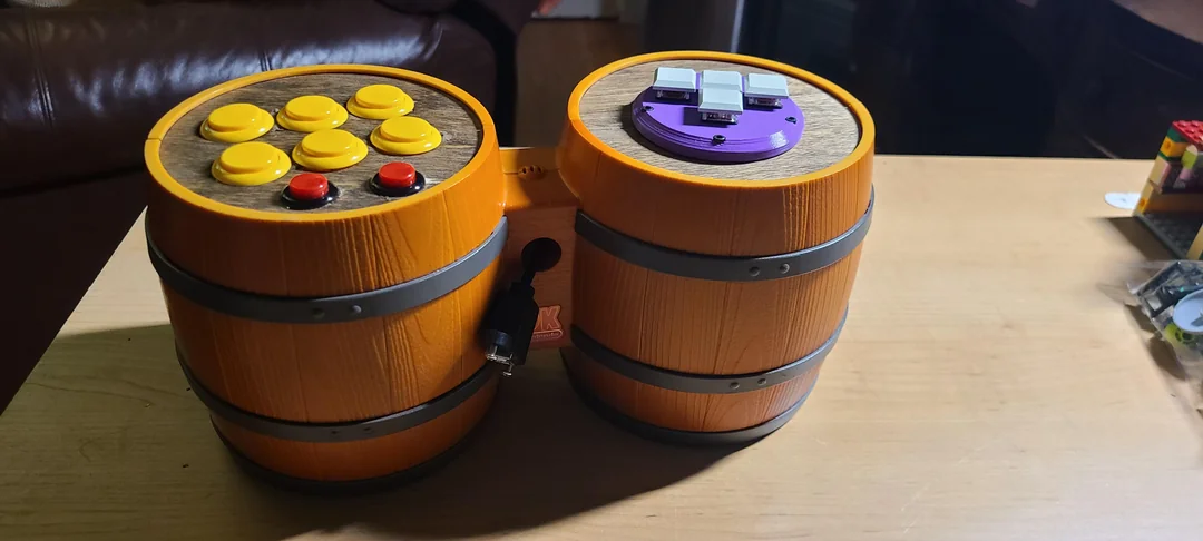 To excited to wait any longer. Cant go wrongo with the bongo! The deed has been done. Waiting for the TSpin+ in yellow but functions perfectly. Happy Fightstick friday!