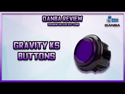 Qanba Gravity KS Arcade Button Review — YouTube review thumbnail