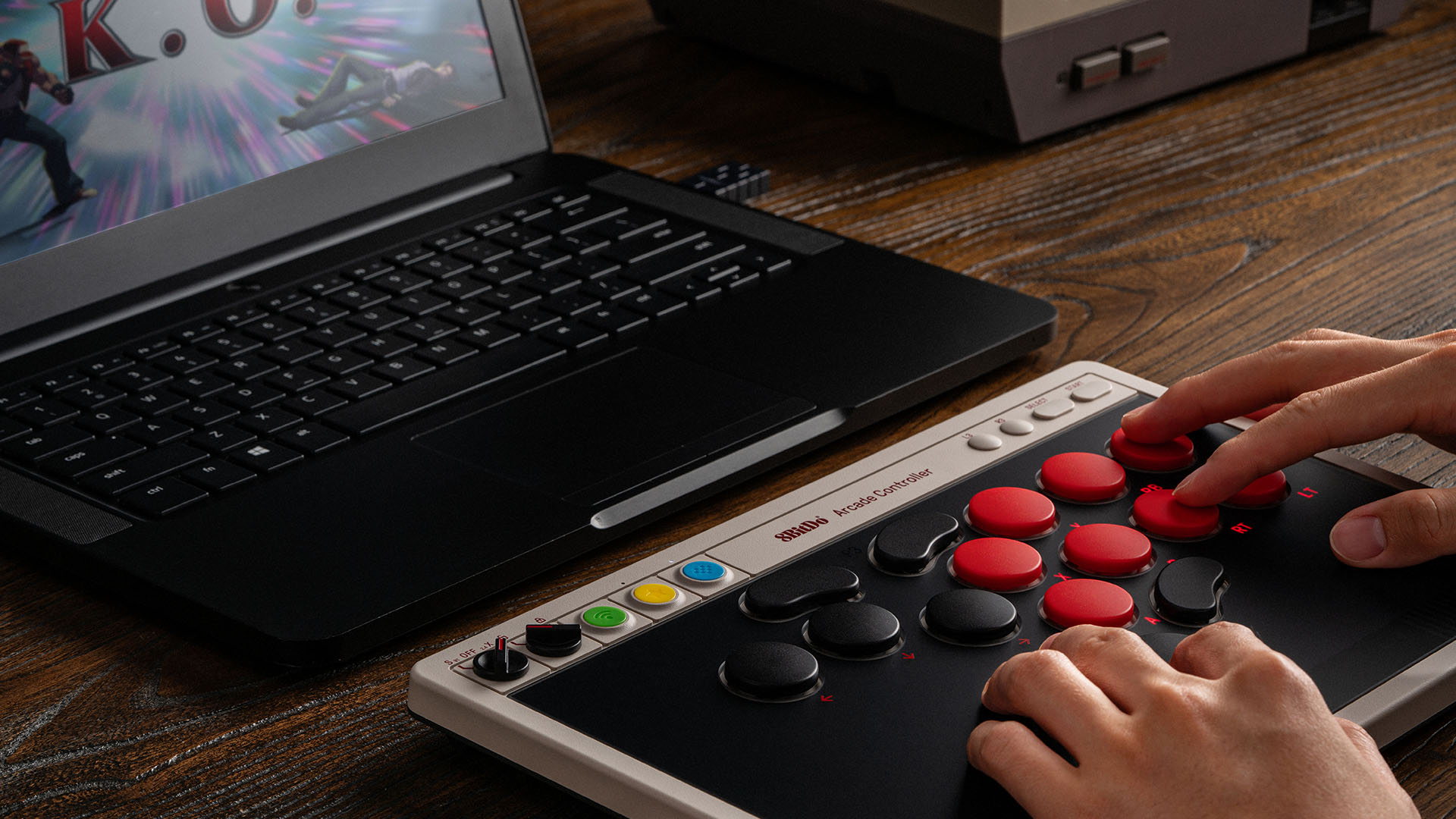 8BitDo Arcade Controller connectivity product image